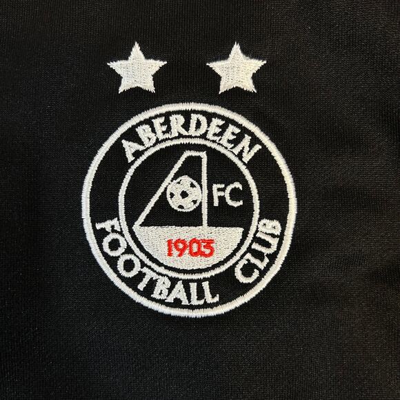 Aberdeen FC Mens Large Pro 100 Pullover Black Pro Club Collection - Picture 5 of 9